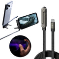 ChargeFlex Pro — 2-in-1 Fast Charging Cable with Invisible Stand | Type-C & USB-A