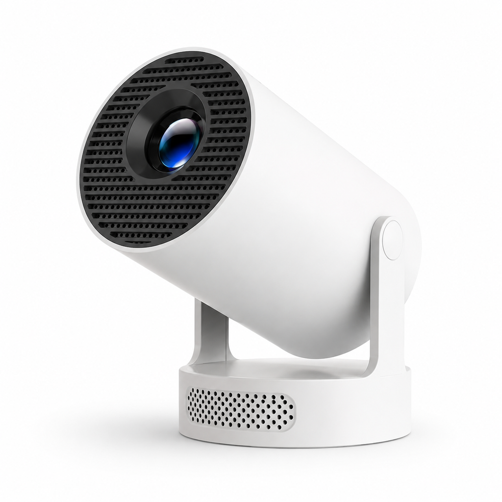 HY300 Pro Smart Projector — Native 720P + 4K Support | WiFi + Bluetooth | Home Cinema
