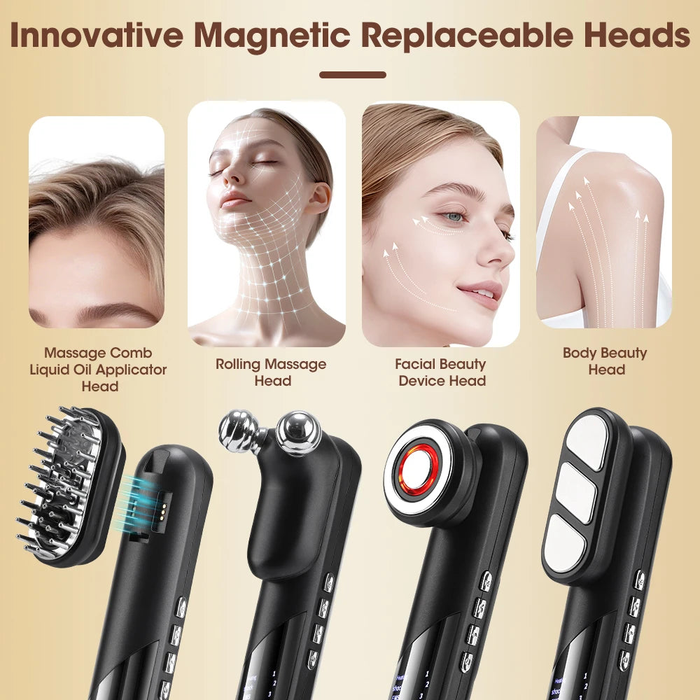 ScalpCare Pro — 4-in-1 Electric EMS Scalp Massager | Hair Growth + Relaxation