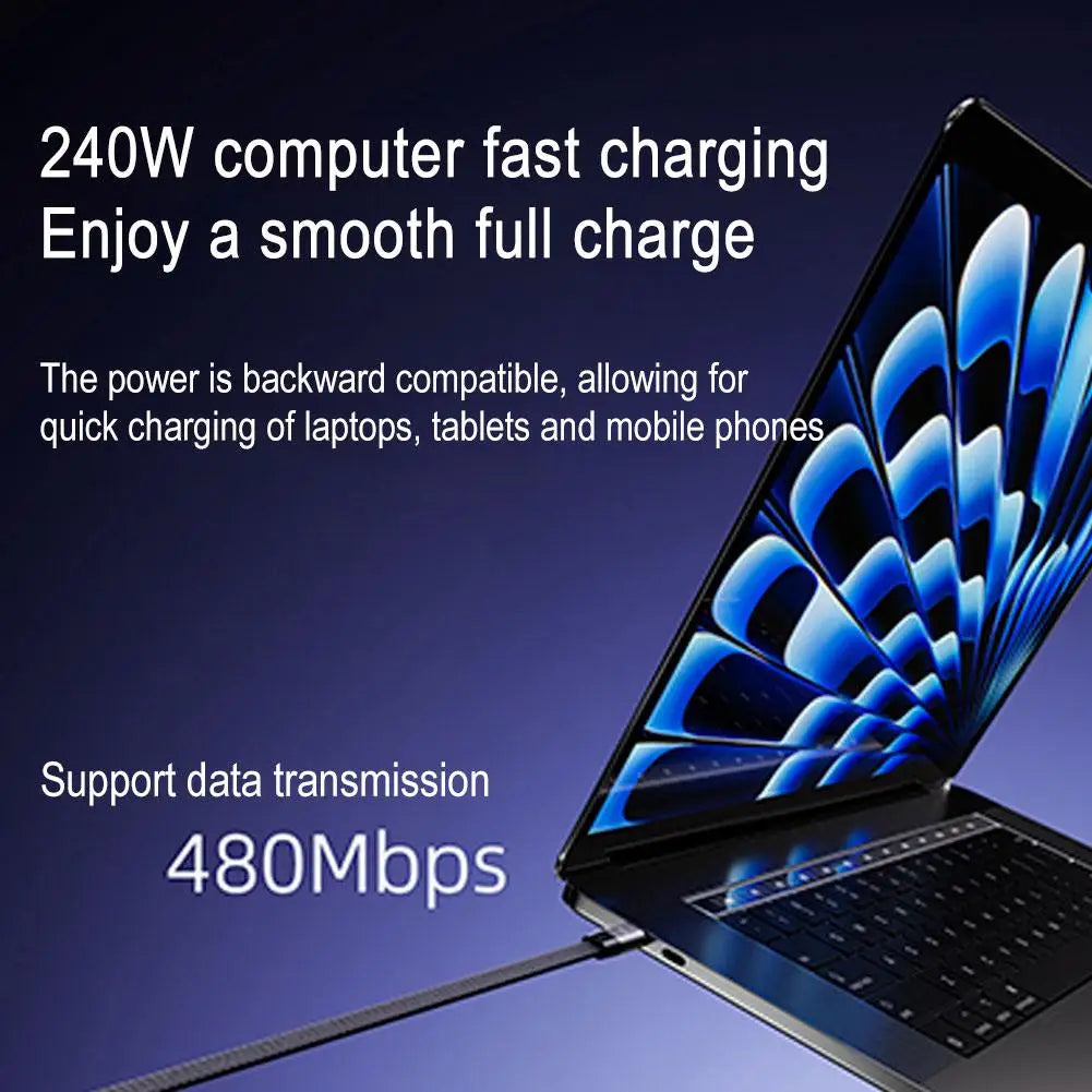 ChargeFlex Pro — 2-in-1 Fast Charging Cable with Invisible Stand | Type-C & USB-A