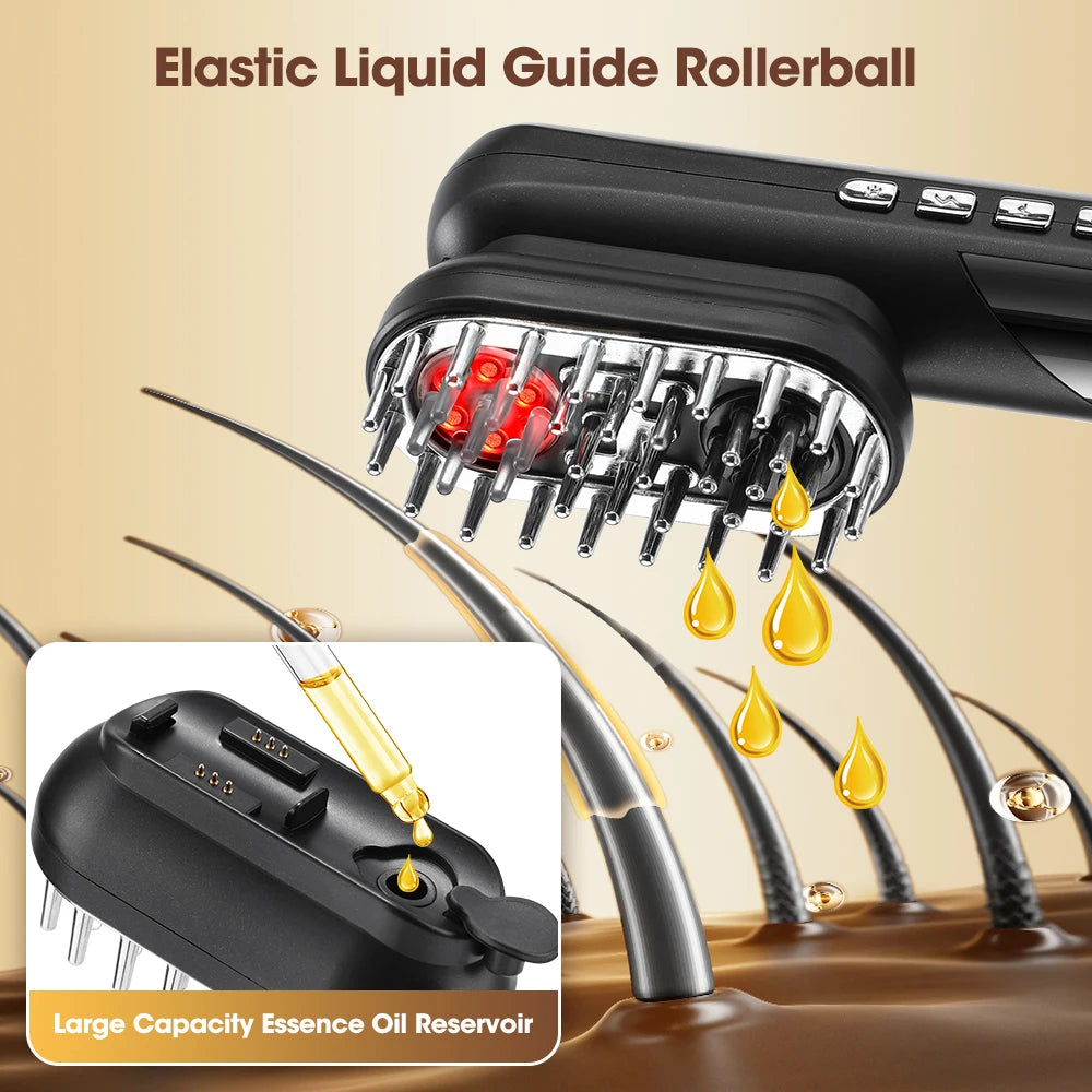 ScalpCare Pro — 4-in-1 Electric EMS Scalp Massager | Hair Growth + Relaxation