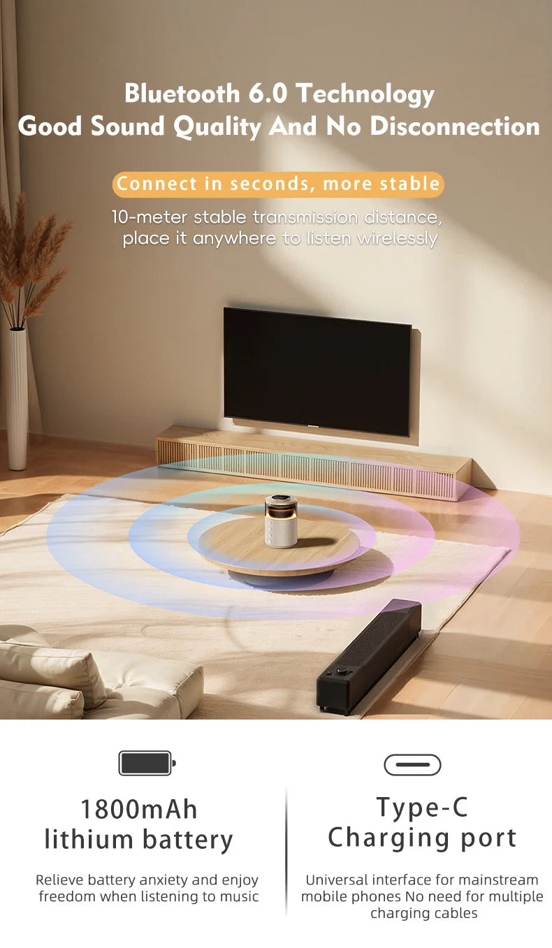PowerHub Pro — 5-in-1 Magnetic Wireless Charging Station | Bluetooth Speaker + LED Night Light