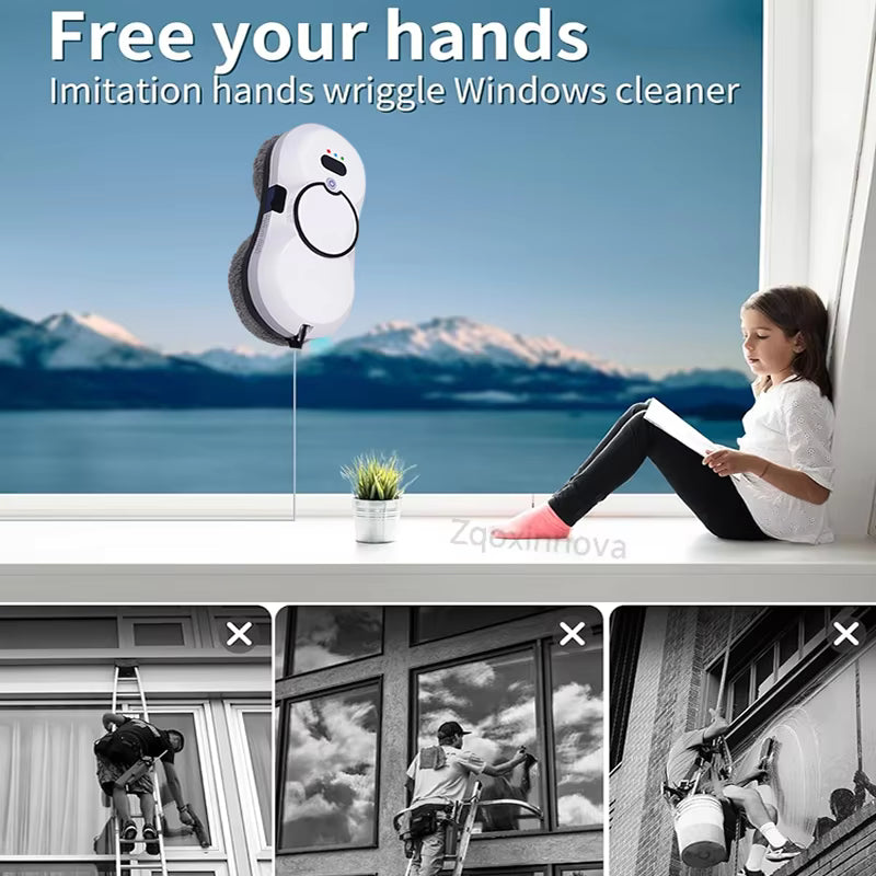 UPS Robot Window Cleaner – Automatic Smart Glass Cleaning Robot