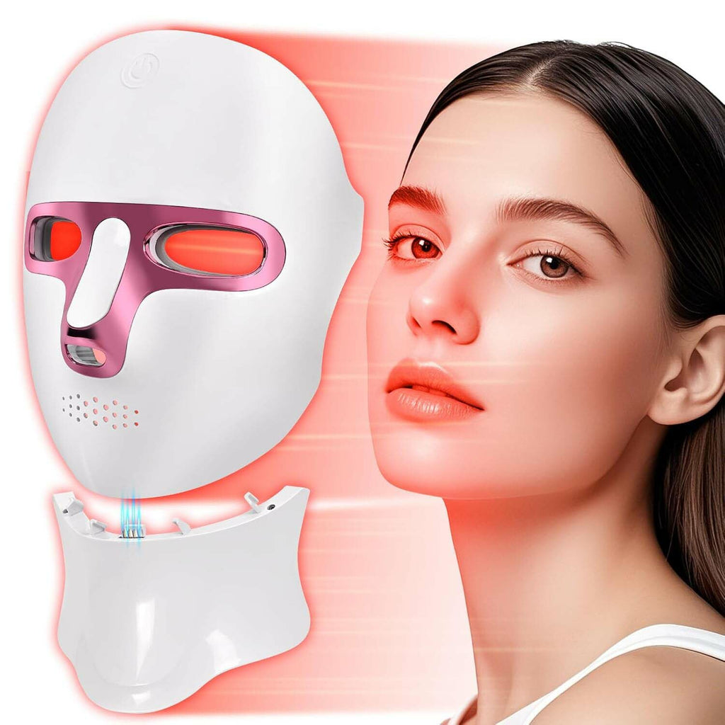 GlowMask Pro — 7-Color LED Red Light Therapy Face Mask | Anti-Aging + Acne + Skin Renewal